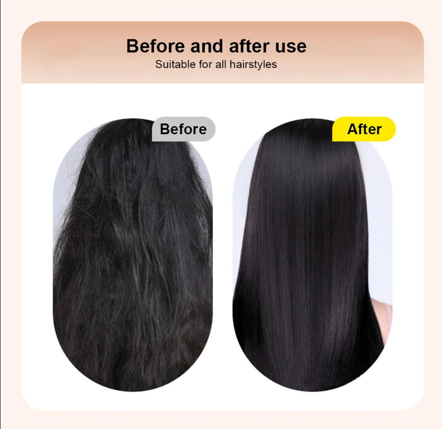 Mini Cordless Hair Straightening Comb
